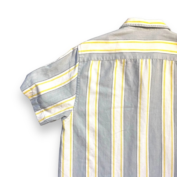 Ted Baker Striped Button Down Shirt size 1(small) - Picture 10 of 12